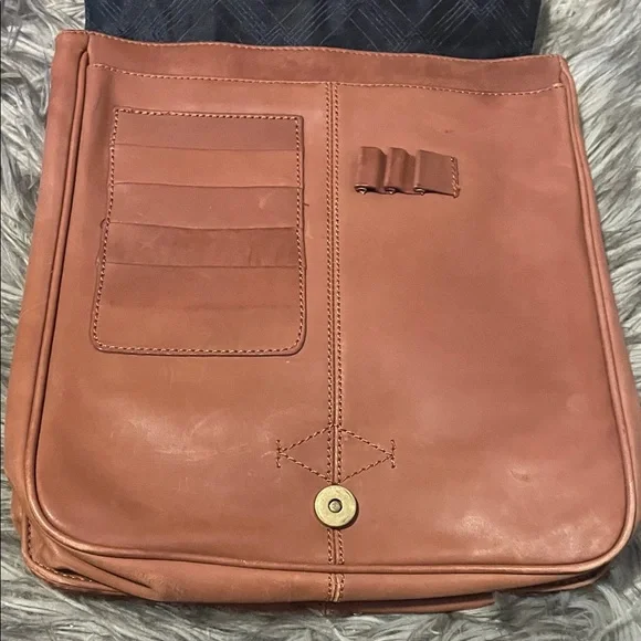 Tan Leather Backpack - Picture 8 of 11